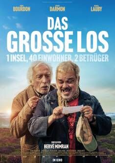 Filmplakat Das grosse Los - 1 Insel, 40 Einwohner, 2 Betrüger